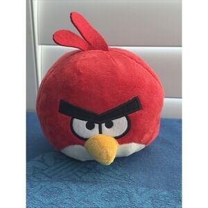 Angry Birds Plush Red Bird Toy Stuffed Animal Toy Factory 5"